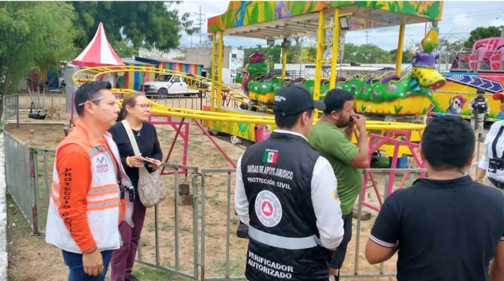 Detectan irregularidades y riesgos en ferias particulares de Cintalapa