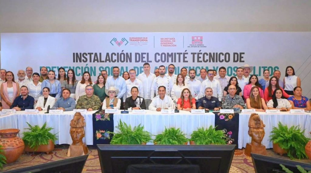 Chiapas da giro a su estrategia de seguridad: Apuestan por la prevención